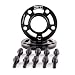 Renn Motorsport 12.5MM Compatible with BMW Wheel Spacers with Bolts E36 E46 E60 E63 E64 E90 E92 318i 323i 325i 328i 330i 335i 525i 545i Z3 Z4 Z8 M3 M5 2 Pieces 5x120