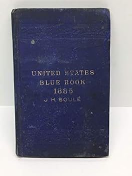 Hardcover United States Blue Book, 1885 Book