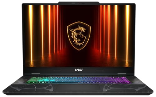 3-Zoll FHD 144-Hz-Display und RGB-Tastatur - Detailansicht von MSI Cyborg 17 i7 144Hz Gaming Laptop Test – Dealfoxx.de