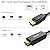 AVACON 4K DisplayPort to HDMI 6 Feet Gold-Plated Cable, Uni-Directional DP 1.2 Computer to HDMI 1.4 Screen DisplayPort to HDMI Adapter Male to Male Black