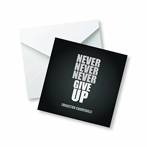 Never Never Never Give Up Winston Churchill Magnet