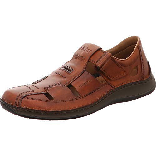 Sandales Rieker homme 05284 chaussure été homme confortable noire
