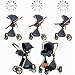 Sistema de Viaje 3 en 1 Silla de Paseo 3 en 1 Cochecito de Bebé Carrito con Capazo para Recién Nacido Cochecito de Viaje Portátil Plegable con Paisaje Alto de Lujo Real Imagen de Sistema de Viaje 3 en 1 Silla de Paseo 3 en 1 Cochecito de Bebé Carrito con Capazo para Recién Nacido Cochecito de Viaje Portátil Plegable con Paisaje Alto de Lujo Real