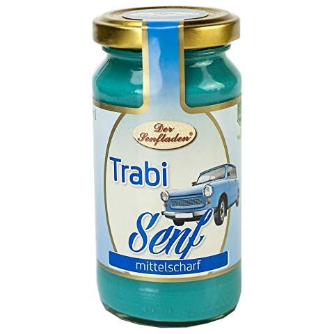 Trabi Senf - mittelscharfer, blauer Senf Cover
