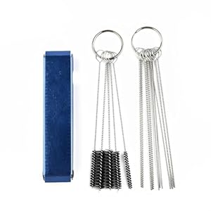 Yaeger 18Pcs/Set Motorcycle Atv Carburetor Cleaning Brush Dirt Jet Remove Tool Kit To Use Jet Cleaners 7 41fc74c3nkl. sl500 . ss300