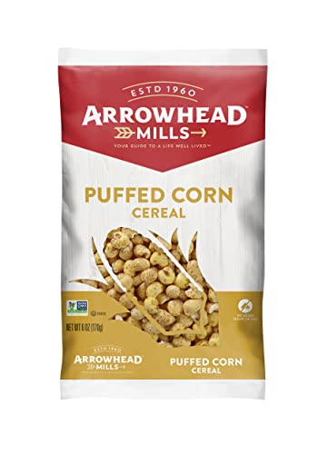 Arrowhead Mills Puffed Cereal, 6 Oz (Puffed Corn, 6Oz) #TOP8