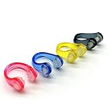 Zooshine 4 Sets Silicone Swimming Nose Clips Nose Plugs Nose Protector Kits for Adults Kids with Box