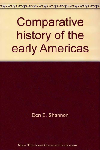 Title: Comparative history of the early Americas
