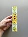 Mezuzah, Scroll Case, Optional Kosher Scroll, Jewish Gift, Baby Naming, Wedding, Housewarming (Sunflowers, Add Kosher Scroll)