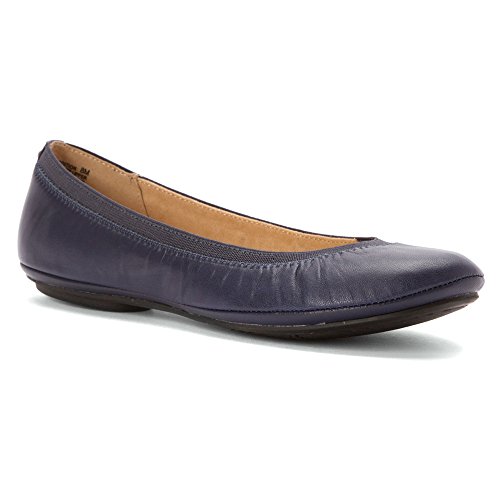 Bandolino Footwear Women's Edition Ballet Flat,Navy,5 M US2