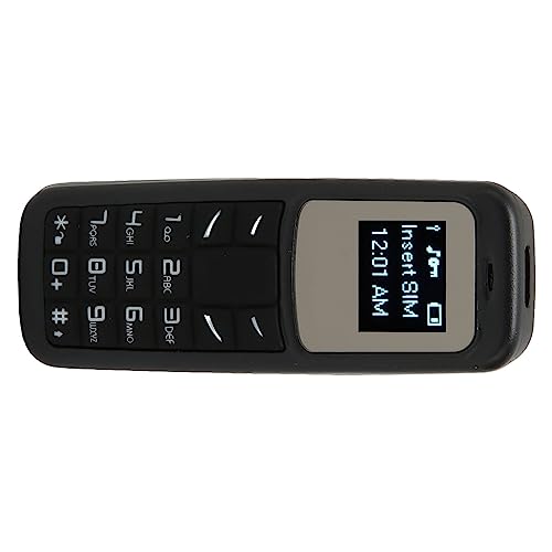 Liten Mobiltelefon med Knappsats och Öronkrok för Sport - Svart