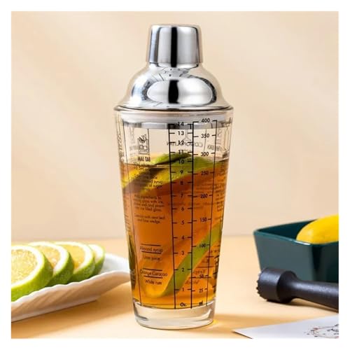 Coctelera de 400ml para preparar combinados sin derrames en la barra 3