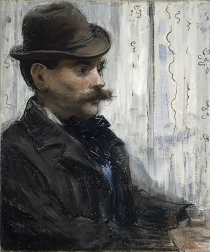 Affiche impression d'art Edouard Manet, tableau portrait 60x90cm pour décoration de maison