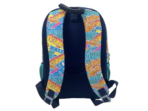 Miniatura 7 de Cyp Brands-Pokémon- Mochila, Mochila Adaptable A Carro, Pikachu, Charmander, Squirtle, Bulbasaur, Multicolor, Producto Oficial
