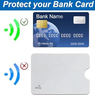 COYUN 24 pezzi Porta-carte Colorato, Blocco Di Protezione RFID, Blocco RFID Maniche per Carte di Credito Set Protezione per Carte di Identità Donne Uomini, Protezione Antifurto Per Carte Di Credito