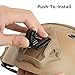 SUREWO Aluminum NVG Mount Compatible with GoPro Hero 13/12/11/10/9/8/7/6/5 Black, Tactical Helmet NVG Mount Compatible with DJI Osmo Action 5 pro/4/3/2,Insta360 ONE R/Crosstour and Most Action Cameras