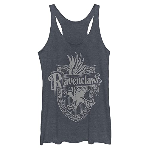 Harry Potter Warner Brothers and The Sorcerer's Stone Ravenclaw Crest Women's Fast Fashion Racerback Tank Top