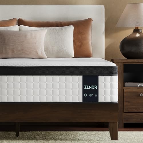 Queen Size Mattress 12 Inch Deluxe Hybrid...