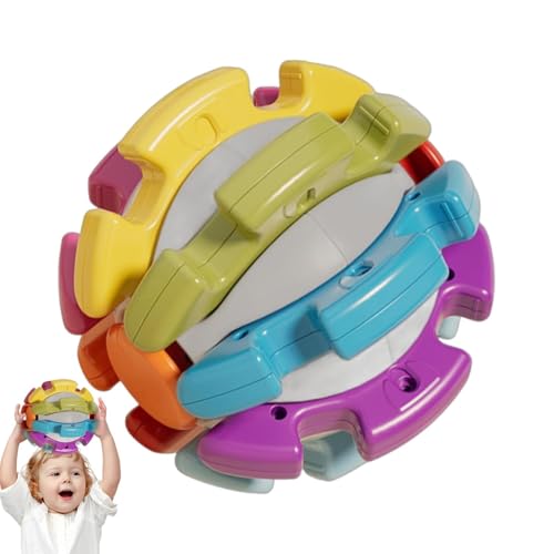 Ball Puzzle Toys, Sensory Building Ball, Color Learning Toy, Squeeze Sensory Toy, Brain Development Toys, Toddler Ball Puzzle, S