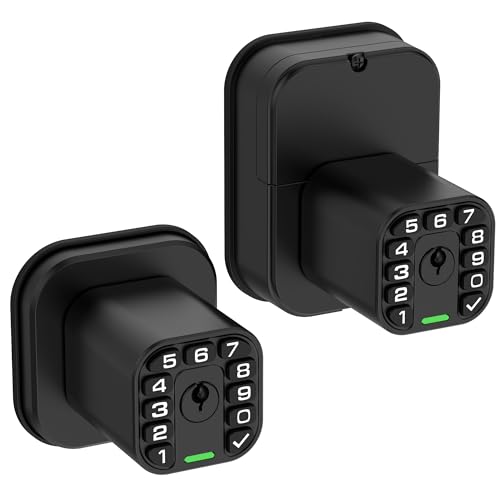 Richelock IU52 Double-Sided Keypad Door Lock, All-Weather, Fully Waterproof Keyless Entry with Dual-Sided Programmable Codes, Same Key Both Sides for Outdoor, Indoor, Gate & Fence by Richelock - Used condition - US$90.52