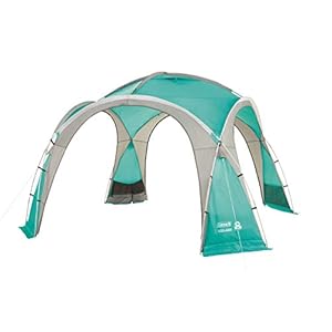 Coleman Event Dome Gazebo, Stevige feesttent met stalen staven, Gazebo, gebeurtenistent, zonbescherming SPF 50+
