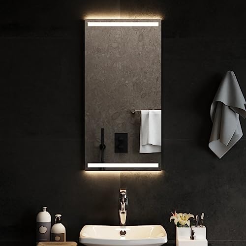 Miroir de Salle de Bain à LED 40x80 cm avec Éclairage Intégré Modèle 3154064 - 2