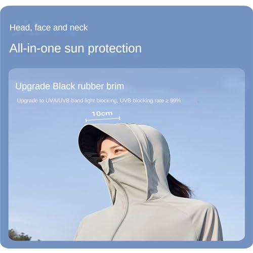 Chaqueta de protección solar ultra delgada y transpirable para mujer 3