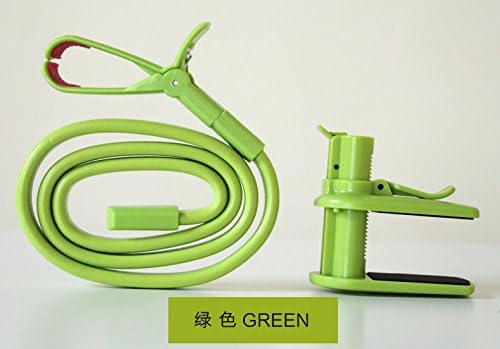 Universal Flexible Long Arms Mobile Phone Holder Cell Phone Clip Holder Stand Snake-like Shape Clamp Mount Collapsible Snake Design Rotating Phoseat Phone Stand on Desk, Table for iPhone