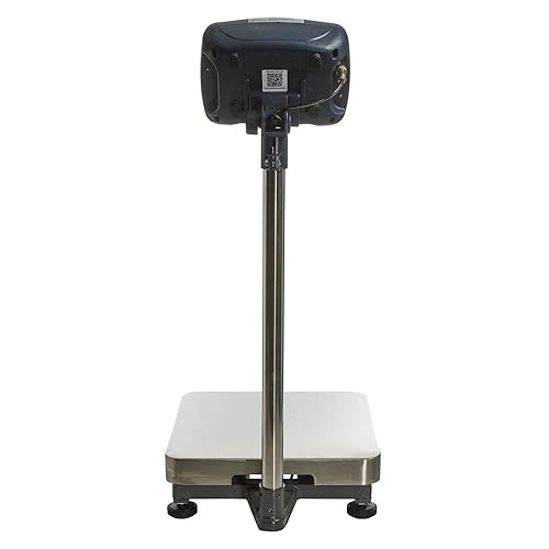 Miniatura 8 de Báscula electrónica de banco 3900LP calibrada con indicador LCD SBI 110, capacidad de 600 libras, NTEP 5000d, bandeja superior de acero inoxidable