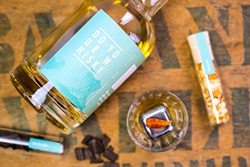 Do Your Whisky - whisky zelf maken cadeauset - hoogwaardige kruiden in mooie kruidenflessen - 6 roestvrij stalen… - Afbeelding 6