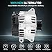 Farrme 11459 Car Alternators Fit for Chevrolet Chevy Equinox 2010-2017, for GMC Terrain 2010-2017,for Buick Regal 2012 2015-2017 L4 2.4L Automotive Replacement Alternators 13500315,13588328 Alternator