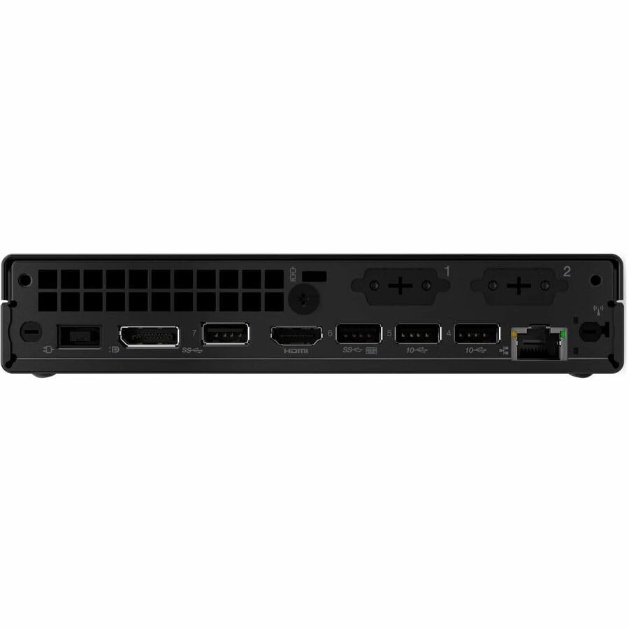 Image of Lenovo ThinkCentre M70q Gen 6 13A40027US Desktop Computer - Intel Core Ultra 5 225T - 32 GB - 512 GB SSD - Tiny - Black