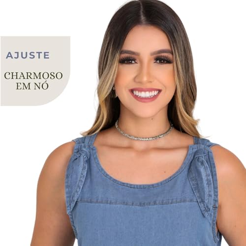 Vestido Feminino Soltinho Com Zíper Jeans Liocel Original (BR, Alfa, GG, Regular, Regular, CLARO)