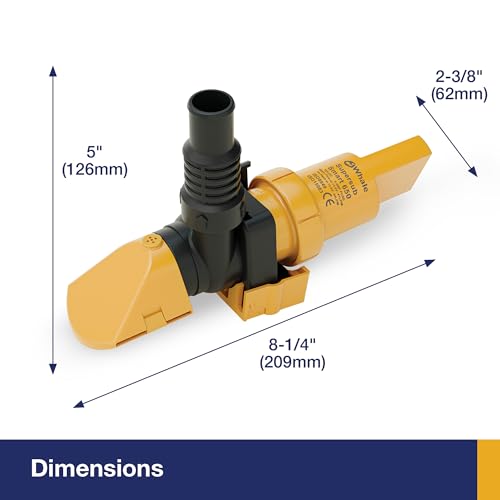 Whale Supersub Smart 650 (12V), The Original Low Profile Automatic Bilge Pump, 650 GPH, for Fresh or Salt Water use (with Non Return Valve), SS5212 by Whale - Image 7