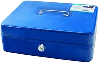 Ashley 10 INCH Cash Box, red/Blue