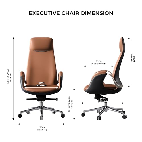 Luxury leather executive chair