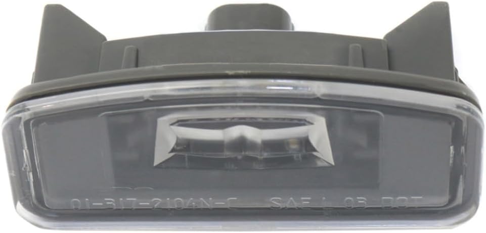 For Honda Pilot 2016-2022 License Plate Light Assembly Driver OR Passenger Side | Single Piece | CAPA Certified | Rear | Clear Lens | Replacement For HO2870102, HO2870102C | 34100TZ5A01