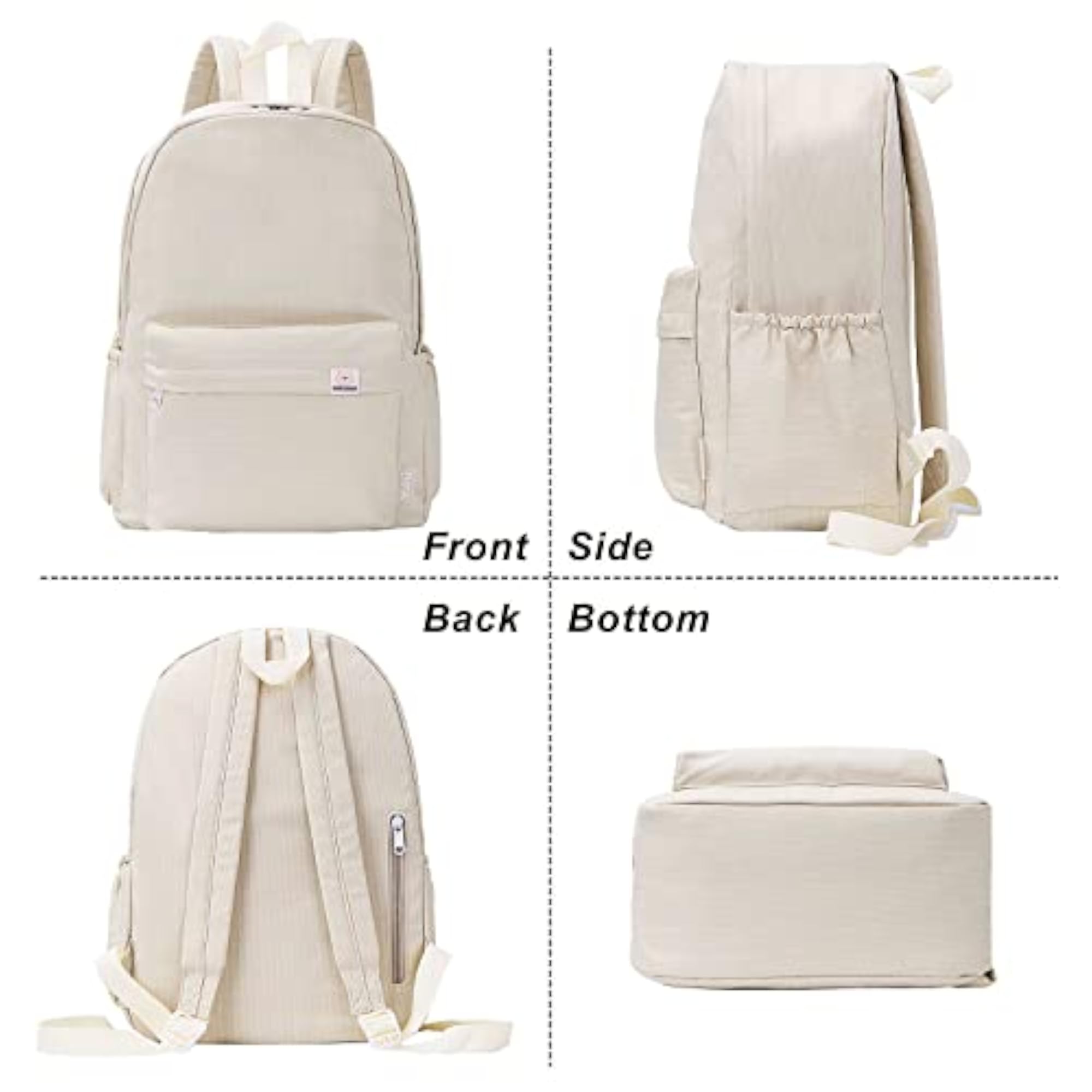Sage Green Aesthetic Backpack for Women