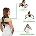 Posture Corrector: Upper Back Brace and Clavicle Support Plus Bonus Resistance Band. Correct Bad Posture, Rounded Shoulders, and Relieve Back and Neck Pain - for Men & Women (Reg/Medium)