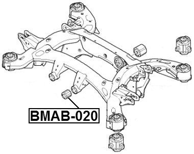 Amazon.com: 33176770947 / 33176770947 - Arm Bushing Rear Arm For  