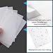 SmallCat 100pcs Perm Papers for Hair, End Wrapping Papers for Perm Rods, Disposable High Temperature Resistant Thick Toughness Hair Curling Styling Paper for Cold Hot Perms for Salon or Home