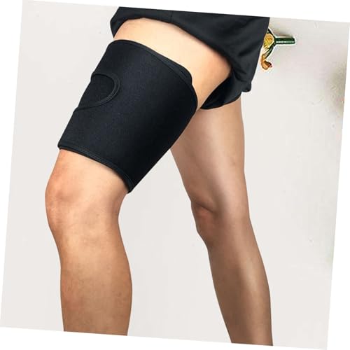 Faja para muslo ajustable ORFOFE compresora negra miniatura 4