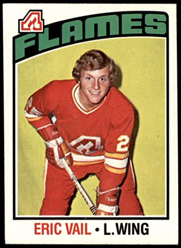 1976 Topps #51 Eric Vail Atlanta ATL Flames (Hockey Card) EX ATL Flames