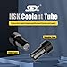 10PCS HSK-63 Coolant Tube Pipe With Filter, Coolant Pipe Double stainless steel filters Fit HSK63 CNC tool holder