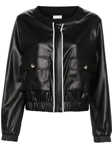 Blouson noir Liu Jo veste tendance pour vos sorties citadines