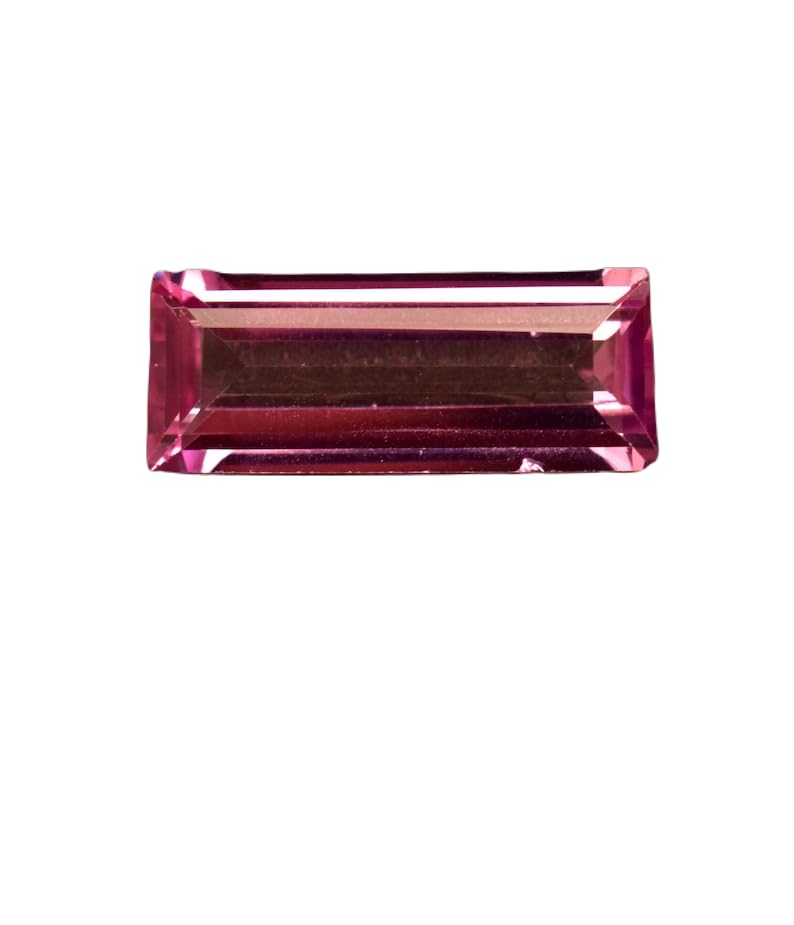 Saphir rose naturel 16x6x4mm pour remplacer une pierre ou réparer un bijou