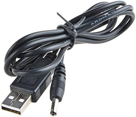 USB 5V DC Charging Cable PC Laptop Charger Power Cord for Saitek PZ44 PZ44UX Pro Flight Yoke System and Quadrant USB