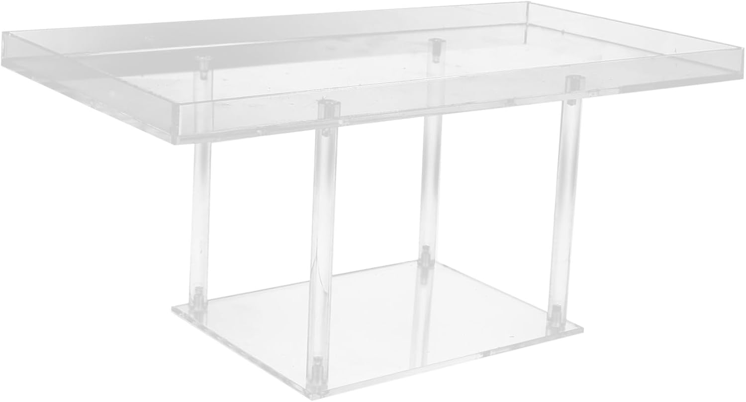 Acrylic Display Riser Tiered Stand for Home Decor Organizer for Cakes Perfumes Jewelry and Cosmetics Multi Functional and Stable Design for Parties and Events