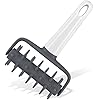 Pizza Pie Dough Roller Docker,Dough Blistering Killer,Pastry Pie Needle Wheels Cutter,Pizza Hole Puncher(180x118mm)