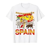 Spanish Flag Idea For Kids & Spanish Memorabilia Spain T-Shirt